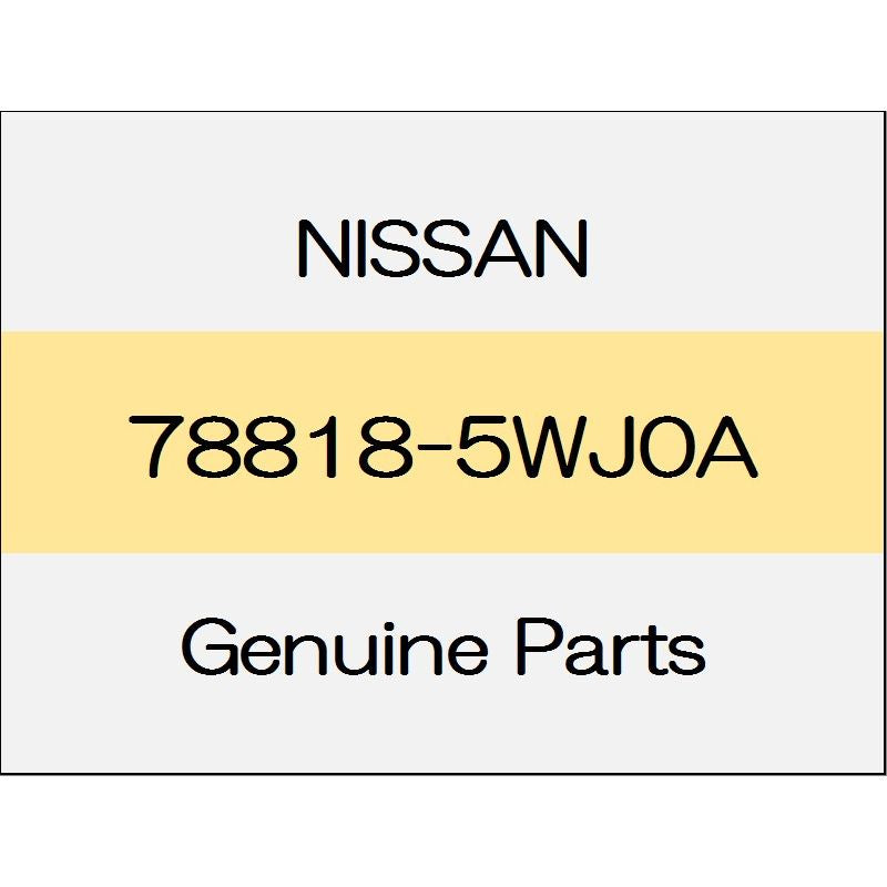 [NEW] JDM NISSAN NOTE E12 Closing rear bumper plate (R) 78818-5WJ0A GENUINE OEM