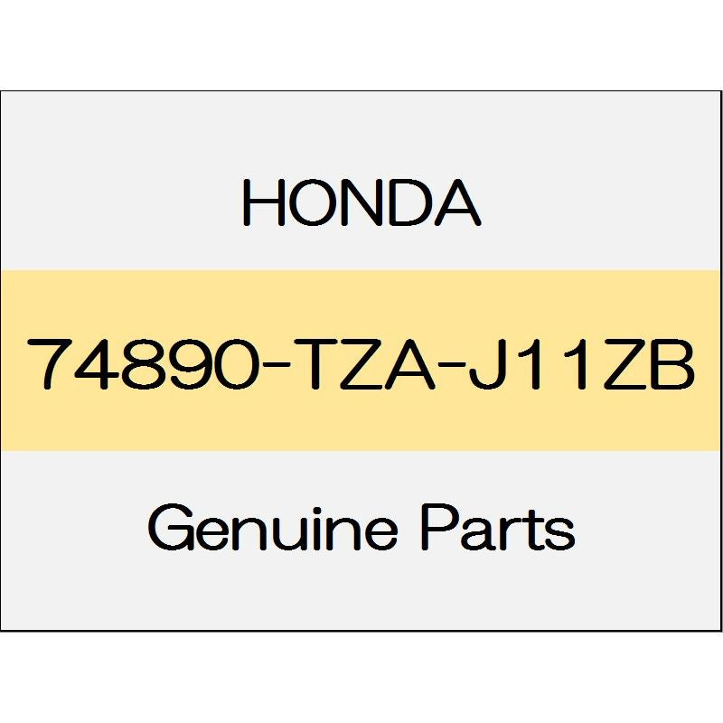 [NEW] JDM HONDA FIT eHEV GR Rear license garnish Assy back camera-free body color code (R565M) 74890-TZA-J11ZB GENUINE OEM