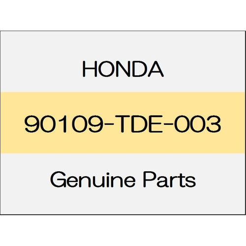 [NEW] JDM HONDA FIT eHEV GR Screw, tapping 4X14 (PAN) 90109-TDE-003 GENUINE OEM