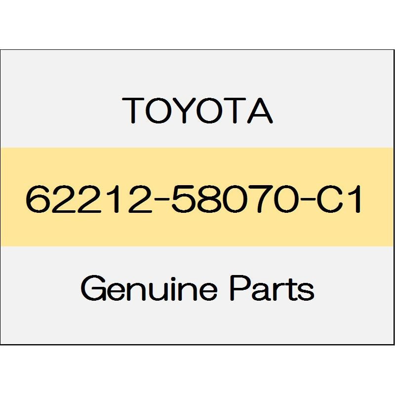 [NEW] JDM TOYOTA ALPHARD H3# The front pillar garnish (L) trim code (21) 7-passenger 1607 to 1801 black 62212-58070-C1 GENUINE OEM