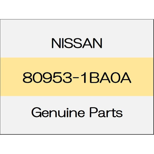[NEW] JDM NISSAN SKYLINE CROSSOVER J50 Pull handle bracket (Right only) 80953-1BA0A GENUINE OEM
