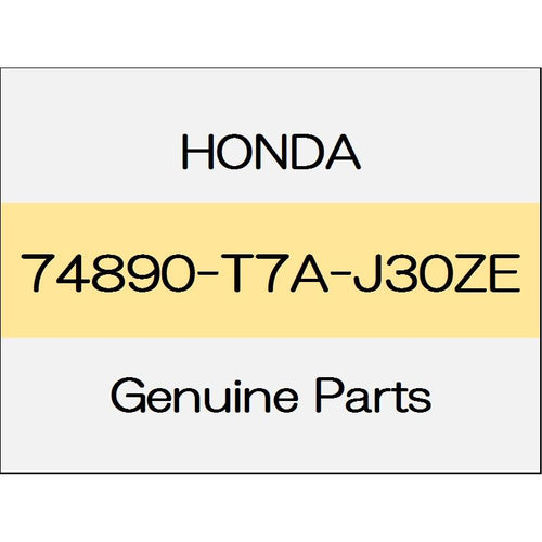 [NEW] JDM HONDA VEZEL RU Rear license garnish Assy back camera with 1802 ~ RS body color code (B610M) 74890-T7A-J30ZE GENUINE OEM