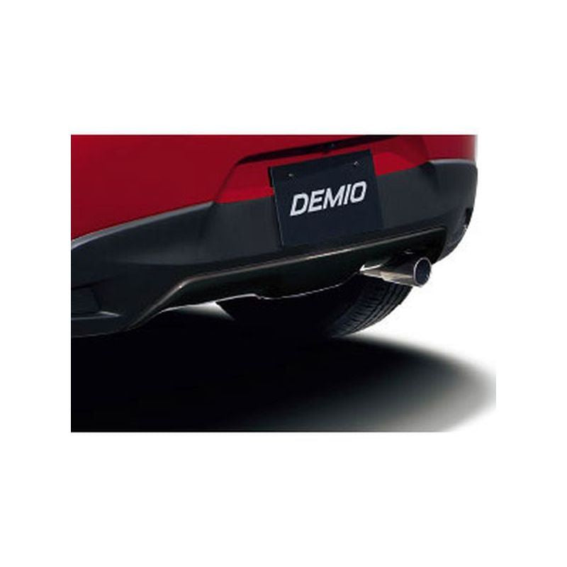[NEW] JDM Mazda Demio DJ Rear Under Garnish Brilliant Black Genuine OE ...