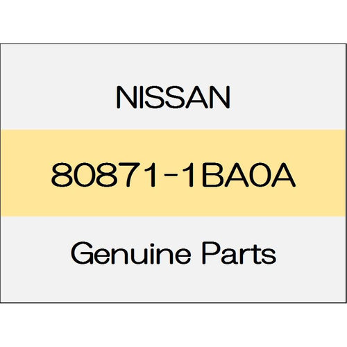 [NEW] JDM NISSAN SKYLINE CROSSOVER J50 Front door molding (L) 80871-1BA0A GENUINE OEM
