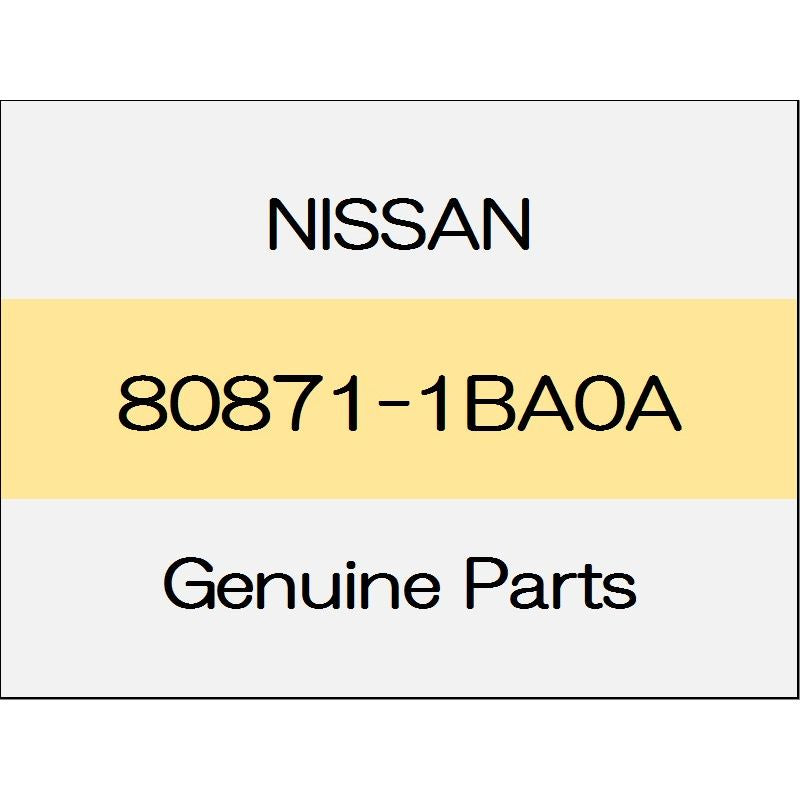 [NEW] JDM NISSAN SKYLINE CROSSOVER J50 Front door molding (L) 80871-1BA0A GENUINE OEM