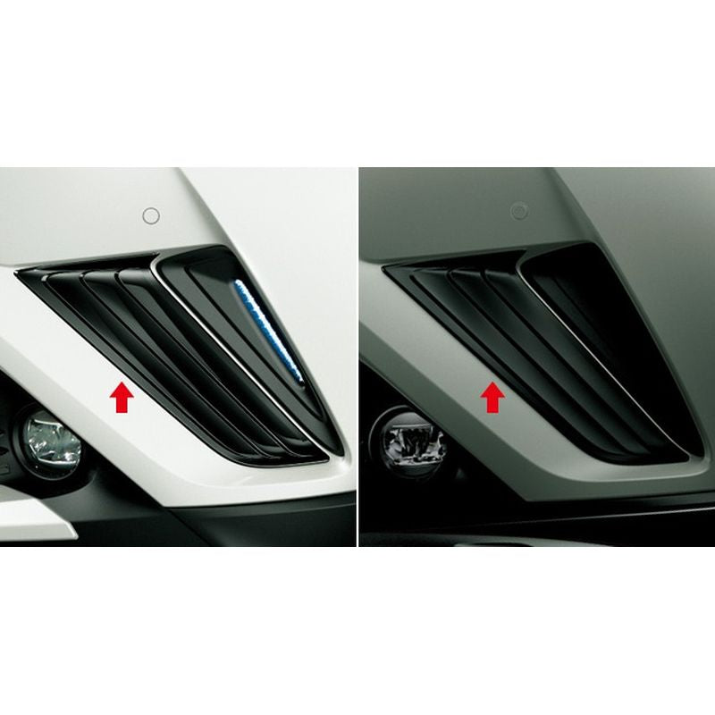 [NEW] JDM Toyota C-HR X10/X50 Front Corner Garnish Black Genuine OEM