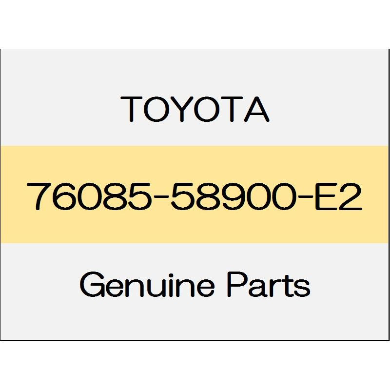 [NEW] JDM TOYOTA ALPHARD H3# Rear spoiler body color code (4X1) 76085-58900-E2 GENUINE OEM