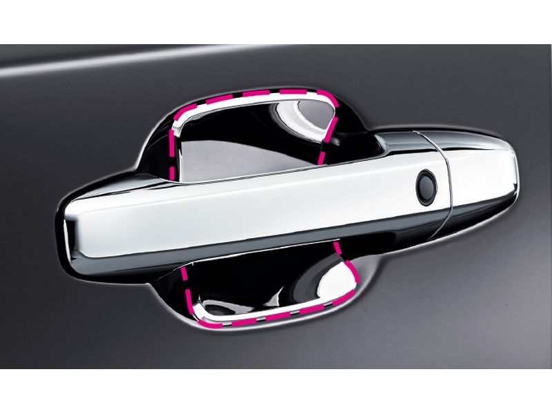 [NEW] JDM Honda STEP WGN RP Door Handle Protection Cover Chrome plating OEM