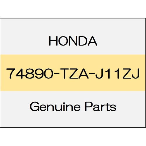 [NEW] JDM HONDA FIT eHEV GR Rear license garnish Assy back camera-free body color code (B626M) 74890-TZA-J11ZJ GENUINE OEM