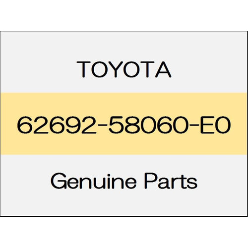 [NEW] JDM TOYOTA ALPHARD H3# Quota trim ornament (L) 1801 ~ Standard system Executive Lounge 62692-58060-E0 GENUINE OEM