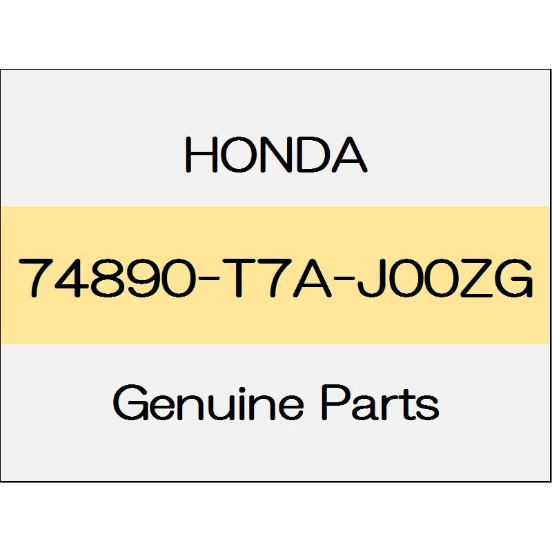 [NEW] JDM HONDA VEZEL RU Rear license garnish Assy back camera-free 1802 ~ body color code (G550M) 74890-T7A-J00ZG GENUINE OEM