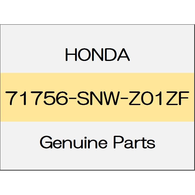 [NEW] JDM HONDA CIVIC TYPE R FD2 Trunk spoiler lower lid (L) body color code (NH731P) 71756-SNW-Z01ZF GENUINE OEM