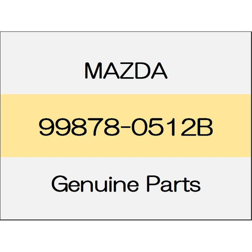 [NEW] JDM MAZDA ROADSTER ND screw 99878-0512B GENUINE OEM