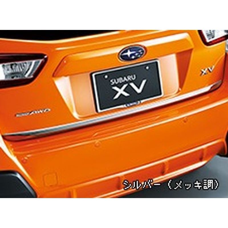 [NEW] JDM Subaru XV GT Tail Gate Garnish Plating style Genuine OEM