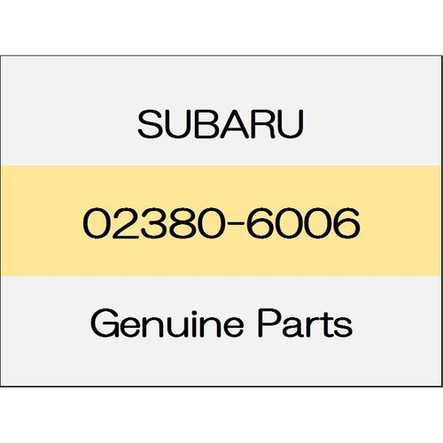 [NEW] JDM SUBARU WRX STI VA Flange nut 02380-6006 GENUINE OEM