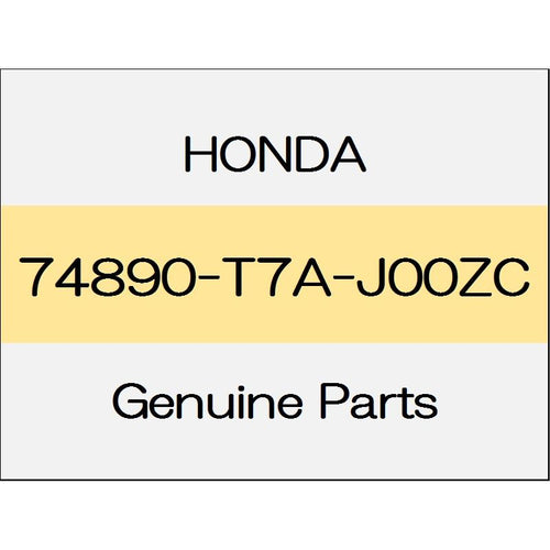 [NEW] JDM HONDA VEZEL RU Rear license garnish Assy back camera-free 1802 ~ body color code (NH883P) 74890-T7A-J00ZC GENUINE OEM