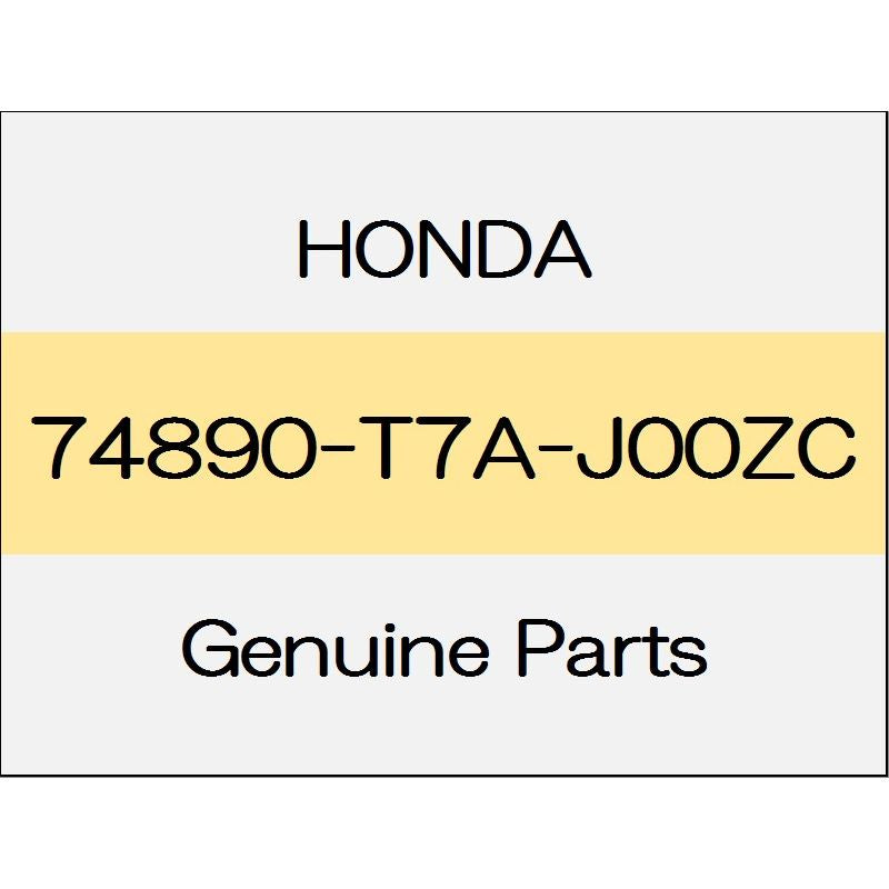 [NEW] JDM HONDA VEZEL RU Rear license garnish Assy back camera-free 1802 ~ body color code (NH883P) 74890-T7A-J00ZC GENUINE OEM