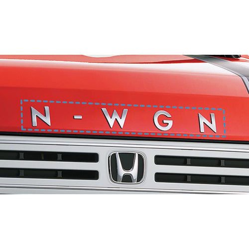 [NEW] JDM Honda N-WGN JH3/4 Hood Emblem Chrome Plated Genuine OEM