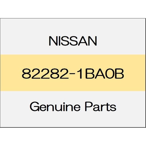[NEW] JDM NISSAN SKYLINE CROSSOVER J50 Rear door sash front molding (R) 82282-1BA0B GENUINE OEM