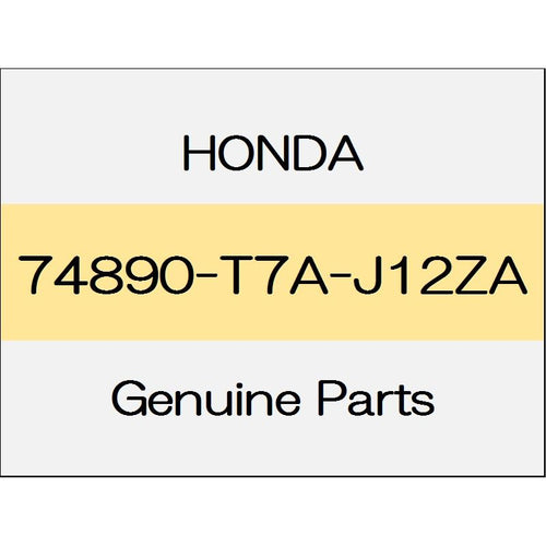 [NEW] JDM HONDA VEZEL RU Rear license garnish Assy back with a camera body color code (R543P) 74890-T7A-J12ZA GENUINE OEM