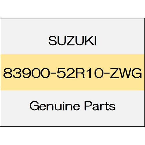 [NEW] JDM SUZUKI SWIFT SPORTS ZC33 Back door spoiler Assy body color code (ZWG) 83900-52R10-ZWG GENUINE OEM