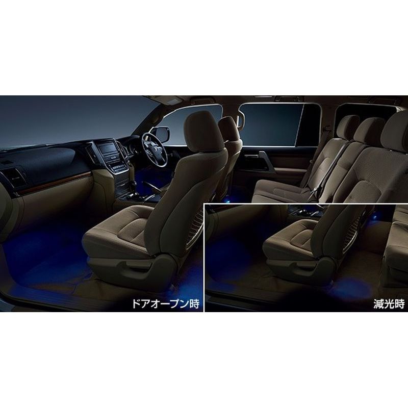 [NEW] JDM Toyota LAND CRUISER J202 Interior Illumination LED Blue Genuine OEM