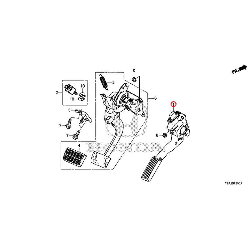 [NEW] JDM HONDA N-BOX JF3 2021 Pedals GENUINE OEM