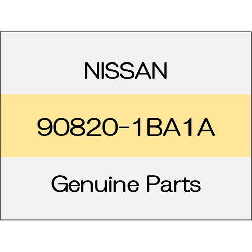 [NEW] JDM NISSAN SKYLINE CROSSOVER J50 Back door Center finisher seal 90820-1BA1A GENUINE OEM
