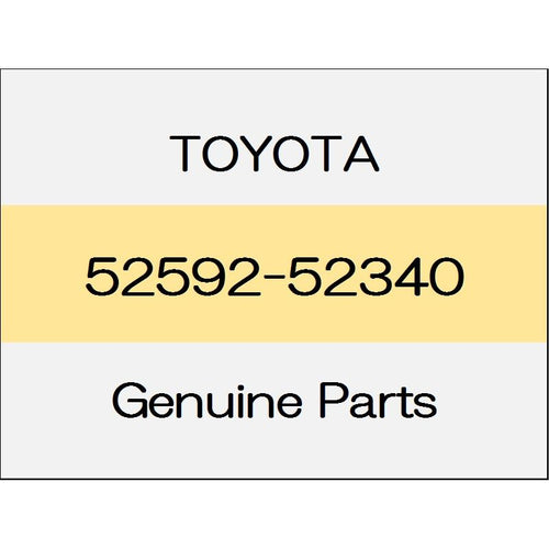 [NEW] JDM TOYOTA VITZ P13# The rear bumper side seal (L) 52592-52340 GENUINE OEM