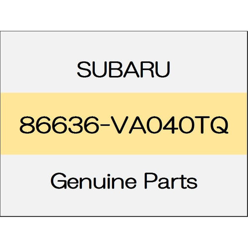 [NEW] JDM SUBARU LEVORG VM Lamp washer nozzle cover Assy (R) body color code (G1U) 86636-VA040TQ GENUINE OEM