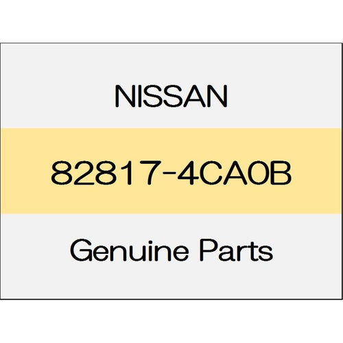 [NEW] JDM NISSAN X-TRAIL T32 Rear door sash tape (non-reusable parts) (L) 82817-4CA0B GENUINE OEM