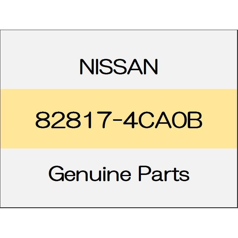 [NEW] JDM NISSAN X-TRAIL T32 Rear door sash tape (non-reusable parts) (L) 82817-4CA0B GENUINE OEM