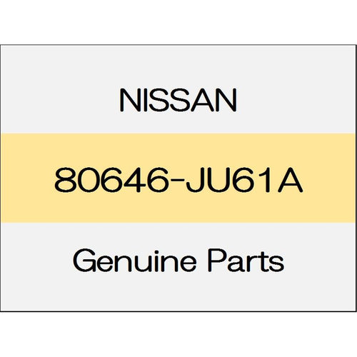 [NEW] JDM NISSAN Skyline Sedan V36 Outside handle escutcheon (L) body color code (K52) 80646-JU61A GENUINE OEM