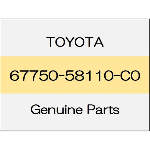 [NEW] JDM TOYOTA ALPHARD H3# Back door trim board Assy genuine car navigation system with a power back door no other 67750-58110-C0 GENUINE OEM