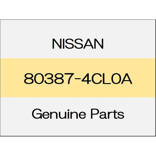 [NEW] JDM NISSAN X-TRAIL T32 Door lower sash rear glass run (L) 80387-4CL0A GENUINE OEM