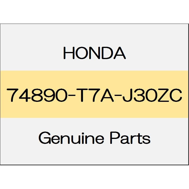 [NEW] JDM HONDA VEZEL RU Rear license garnish Assy back camera with 1802 ~ RS body color code (NH883P) 74890-T7A-J30ZC GENUINE OEM