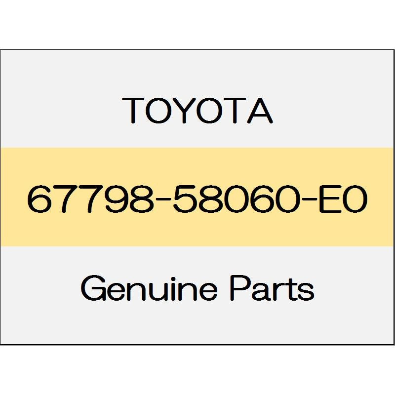 [NEW] JDM TOYOTA ALPHARD H3# Door trim ornament base rear (R) 1801 ~ Standard system Executive Lounge 67798-58060-E0 GENUINE OEM