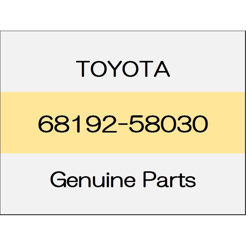 [NEW] JDM TOYOTA ALPHARD H3# The rear door glass run No.2 (L) 68192-58030 GENUINE OEM