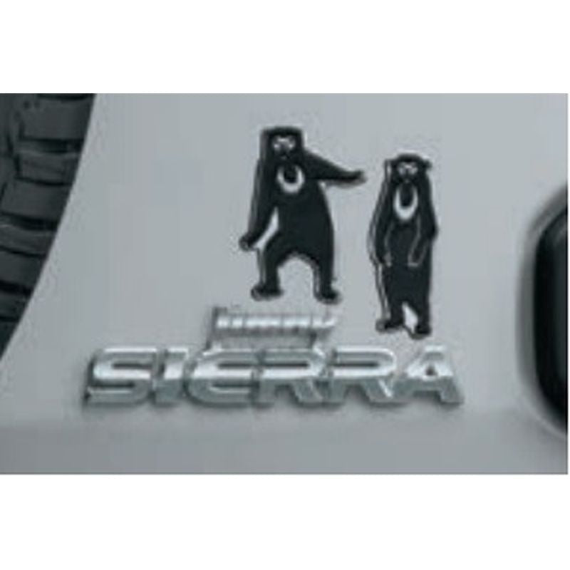 [NEW] JDM Suzuki Jimny SIERRA JB74W Deco Sticker Sun Bear Genuine OEM