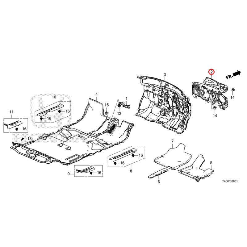 [NEW] JDM HONDA N-ONE JG3 2023 Floor Mat GENUINE OEM