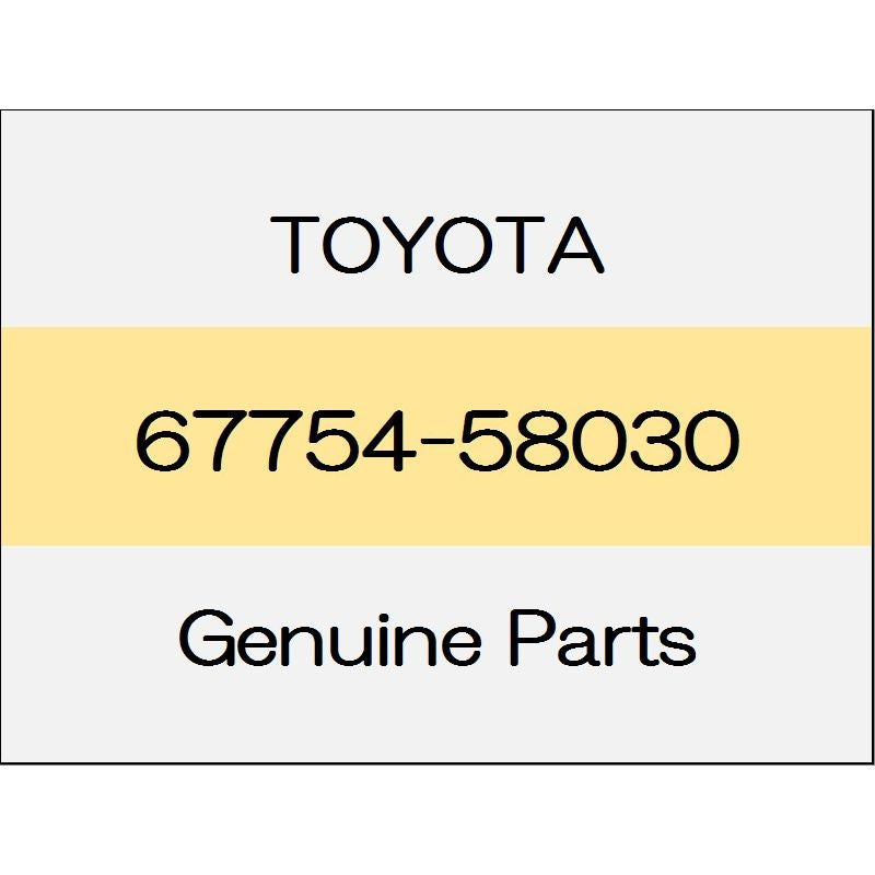 [NEW] JDM TOYOTA ALPHARD H3# Back door trim spacer (digital rearview mirror only) 67754-58030 GENUINE OEM