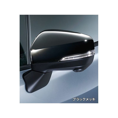 [NEW] JDM Subaru FORESTER SK Door Mirror Cover Black Plating Genuine OEM