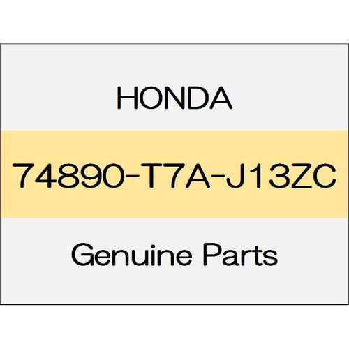 [NEW] JDM HONDA VEZEL RU Rear license garnish Assy back camera with 1802 ~ X body color code (NH883P) 74890-T7A-J13ZC GENUINE OEM