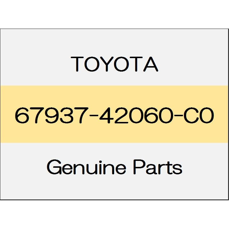 [NEW] JDM TOYOTA RAV4 MXAA5# Back door side garnish (R) 67937-42060-C0 GENUINE OEM