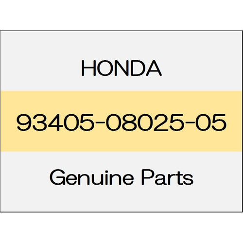 [NEW] JDM HONDA CIVIC HATCHBACK FK7 Bolt washer 93405-08025-05 GENUINE OEM