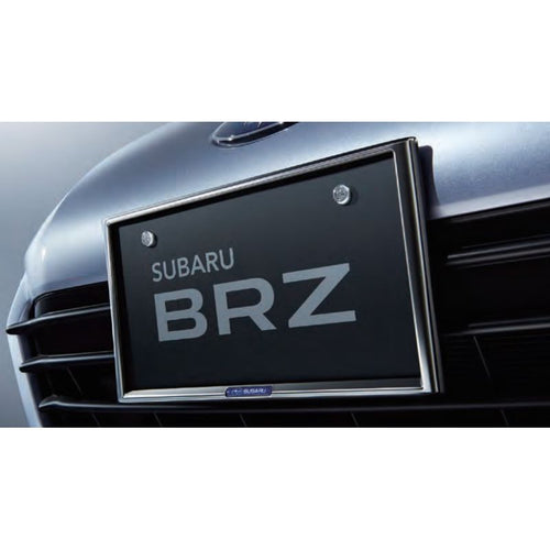 [NEW] JDM Subaru BRZ ZD8 License Plate Base Resin Genuine OEM
