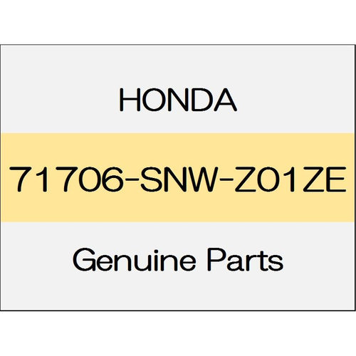 [NEW] JDM HONDA CIVIC TYPE R FD2 Trunk spoiler lower lid (R) body color code (NH624P) 71706-SNW-Z01ZE GENUINE OEM