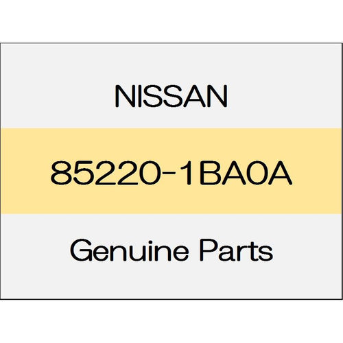 [NEW] JDM NISSAN SKYLINE CROSSOVER J50 Rear bumper side bracket (R) 85220-1BA0A GENUINE OEM