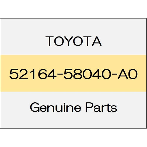 [NEW] JDM TOYOTA ALPHARD H3# Rear bumper plate (L) body color code (070) 52164-58040-A0 GENUINE OEM