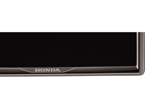 [NEW] JDM Honda STEP WGN RP License Frame For Front Dark Chrome Plated Type OEM